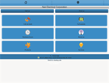 Tablet Screenshot of nairelectric.com